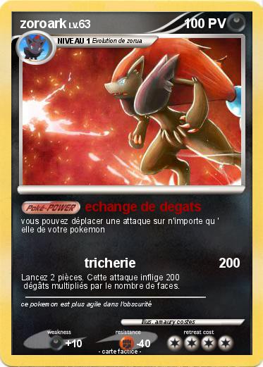 Pokemon zoroark