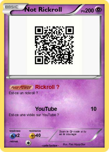 Pokemon Not Rickroll