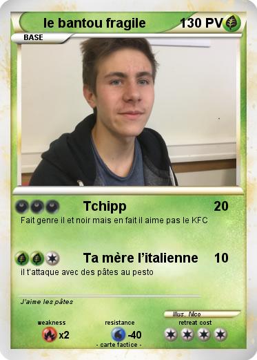 Pokemon le bantou fragile