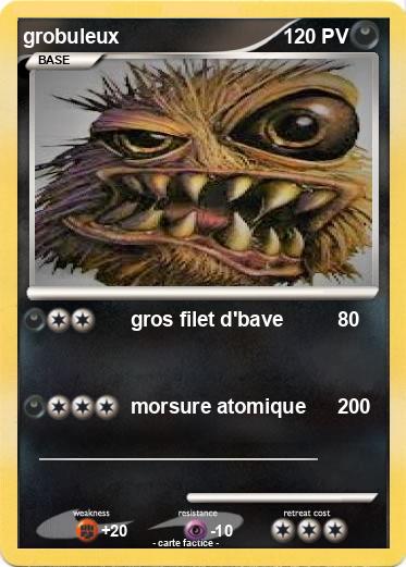 Pokemon grobuleux