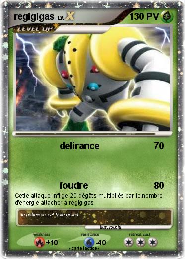 Pokemon regigigas