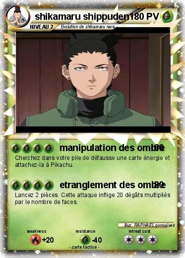 Pokemon shikamaru shippuden
