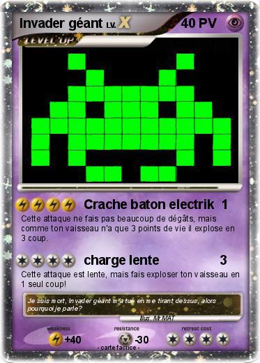 Pokemon Invader géant