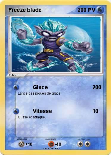 Pokemon Freeze blade