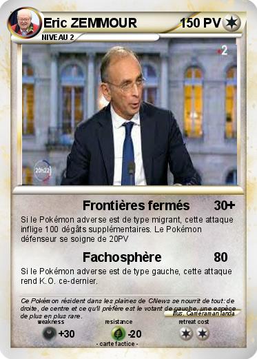 Pokemon Eric ZEMMOUR