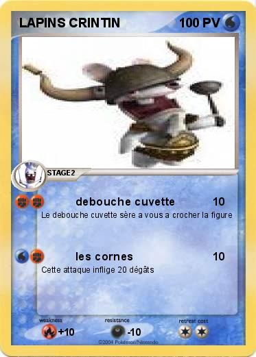 Pokemon LAPINS CRINTIN