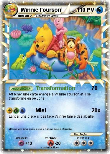Pokemon Winnie l'ourson