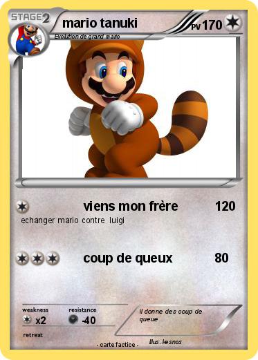 Pokemon mario tanuki