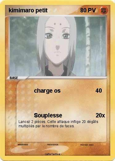 Pokemon kimimaro petit
