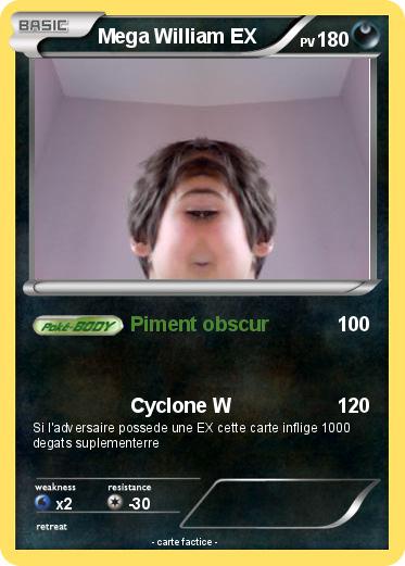 Pokemon Mega William EX