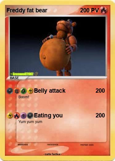 Pokemon Freddy fat bear