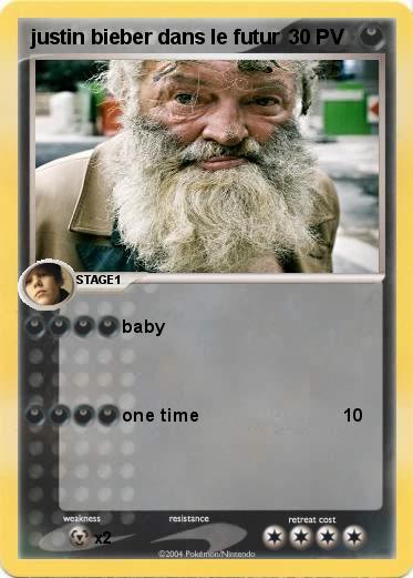 Pokemon justin bieber dans le futur