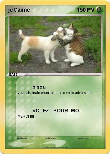 Pokemon je t'aime 