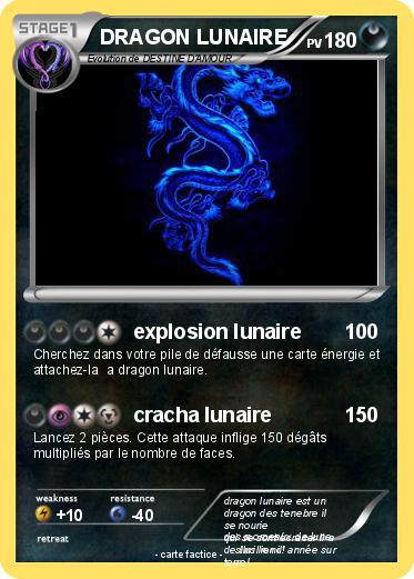 Pokemon DRAGON LUNAIRE