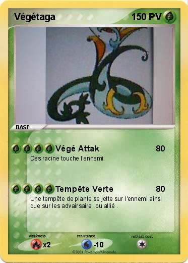 Pokemon Végétaga