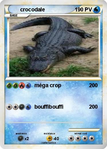 Pokemon crocodale