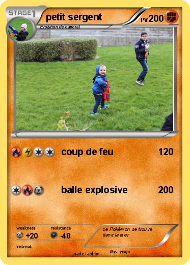 Pokemon petit sergent