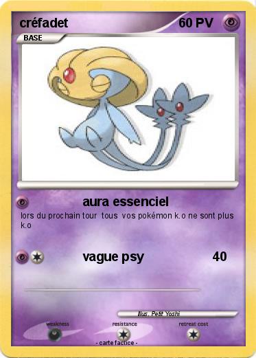 Pokemon créfadet