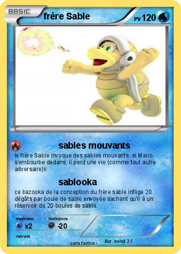 Pokemon frère Sable