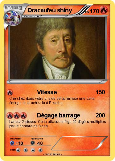 Pokemon Dracaufeu shiny