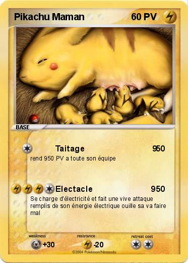 Pokemon Pikachu Maman