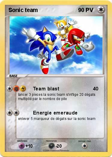 Pokemon Sonic team