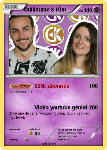 Pokemon Guillaume & Kim