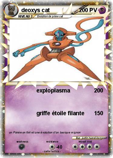 Pokemon deoxys cat