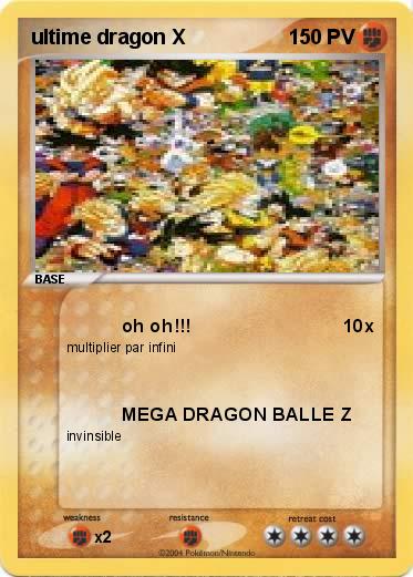 Pokemon ultime dragon X                                           