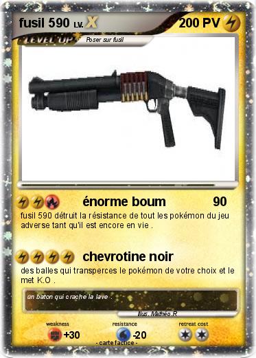 Pokemon fusil 590