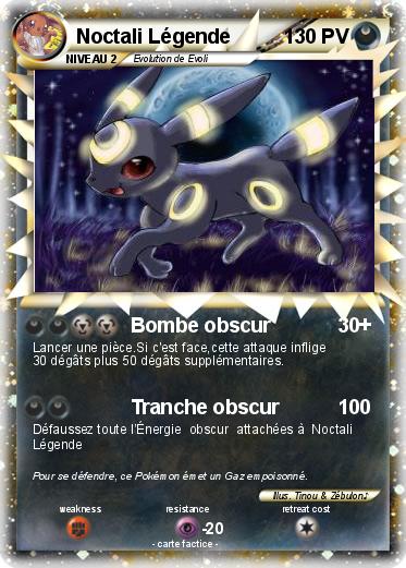 Pokemon Noctali Légende