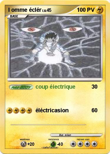Pokemon l omme éclér