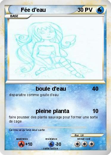 Pokemon Fée d'eau
