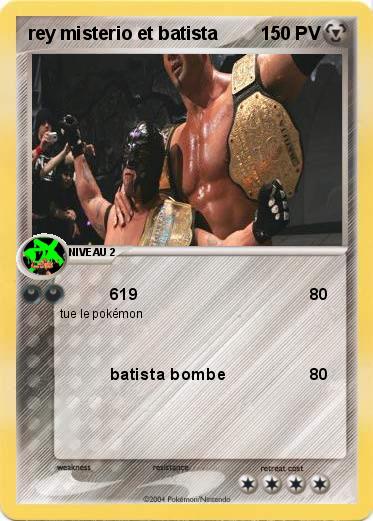 Pokemon rey misterio et batista