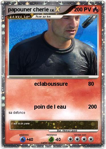 Pokemon papouner cherie