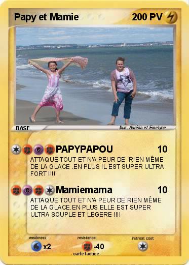 Pokemon Papy et Mamie