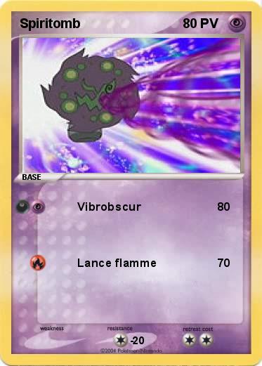 Pokemon Spiritomb