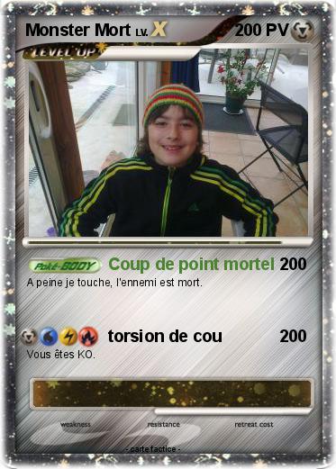 Pokemon Monster Mort