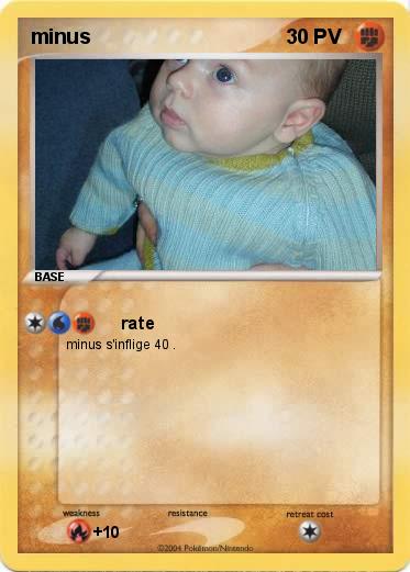 Pokemon minus