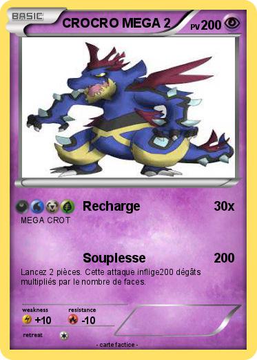 Pokemon CROCRO MEGA 2