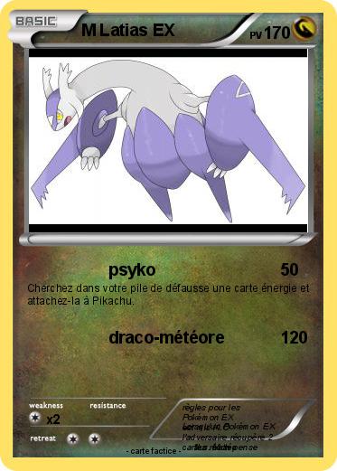 Pokemon M Latias EX