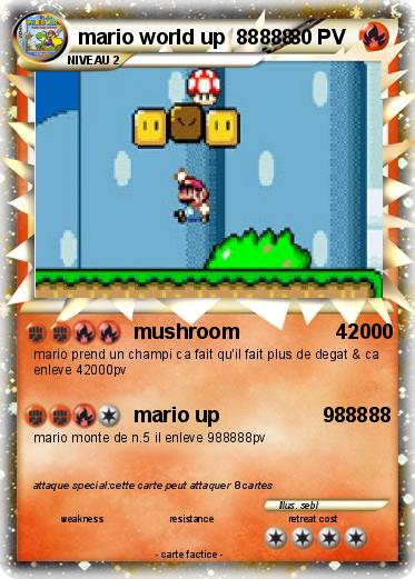 Pokemon mario world up  88888