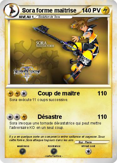 Pokemon Sora forme maîtrise