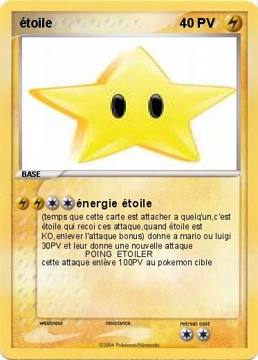 Pokemon étoile
