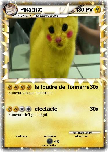 Pokemon Pikachat