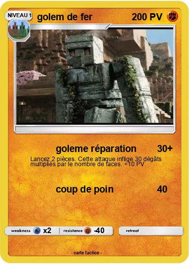 Pokemon golem de fer