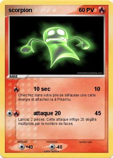 Pokemon scorpion