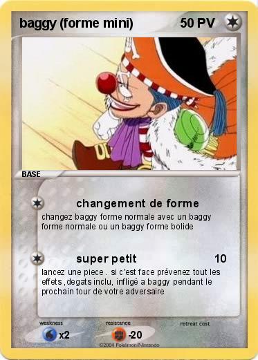 Pokemon baggy (forme mini)