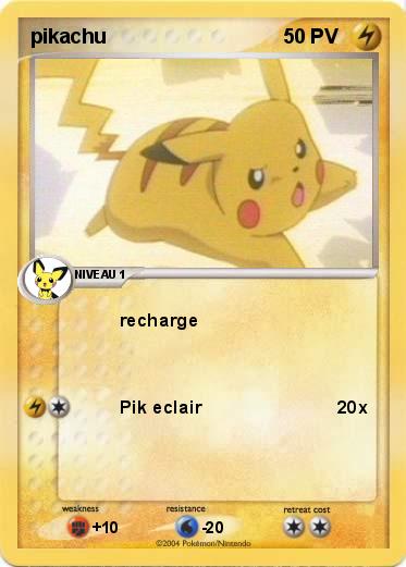 Pokemon pikachu