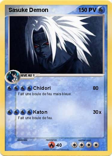 Pokemon Sasuke Demon